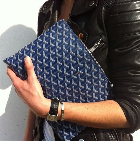 goyard clutch bag